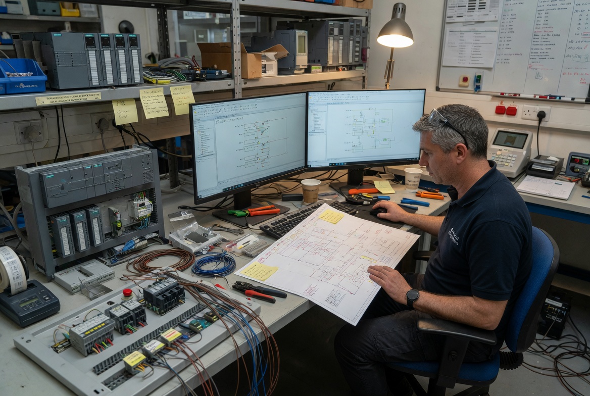 Unitronics Control System Design and Enclosure Layout